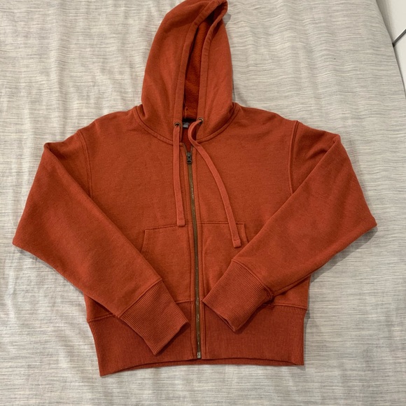 aerie cropped hoodie